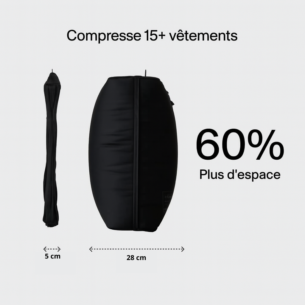 FlexBag™ - Doublez votre espace de voyage