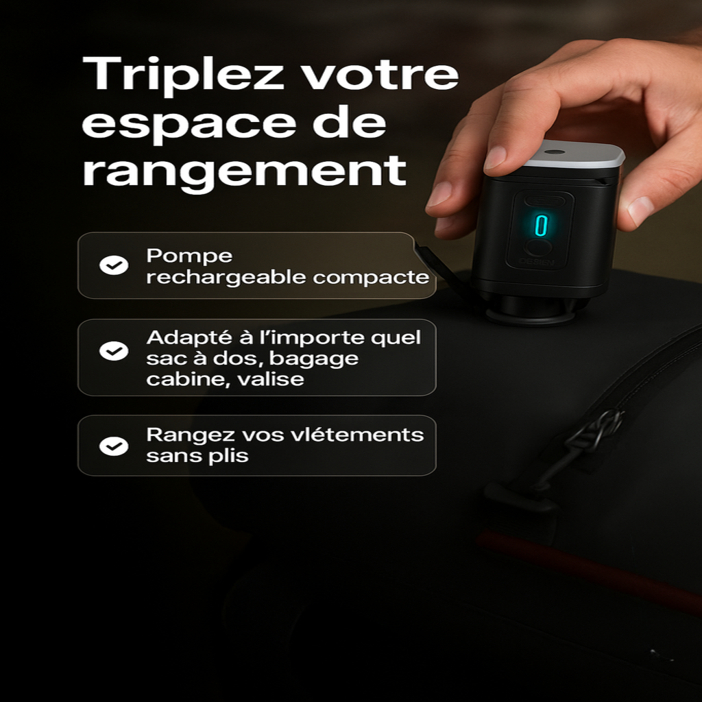 FlexBag™ - Doublez votre espace de voyage