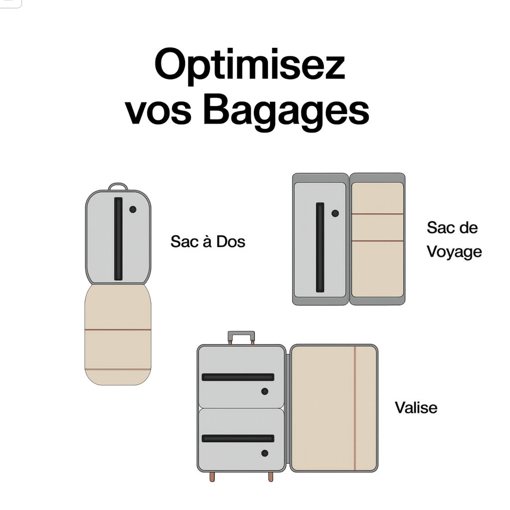 FlexBag™ - Doublez votre espace de voyage